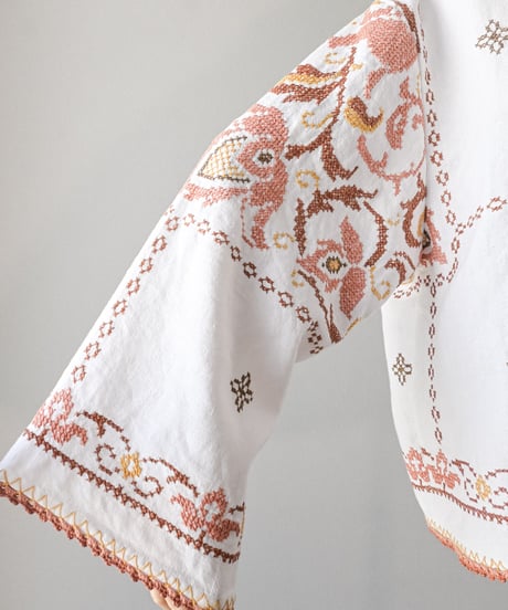 【Seek an nur】Vintage embroidered over jacket