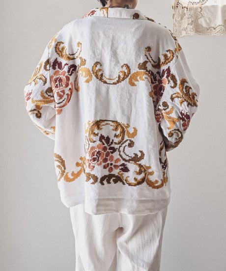 【Seek an nur】Vintage embroidered over jacket