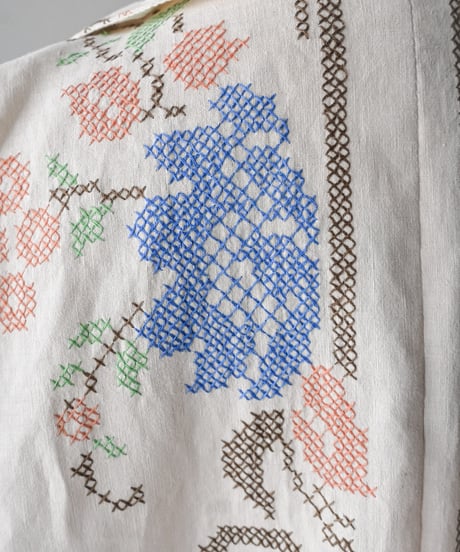 【Seek an nur】Vintage embroidered over jacket