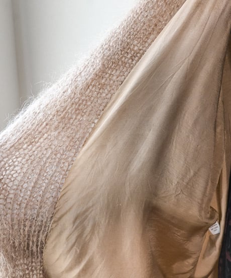 【Seek an nur】Euro Mohair Knit Gown