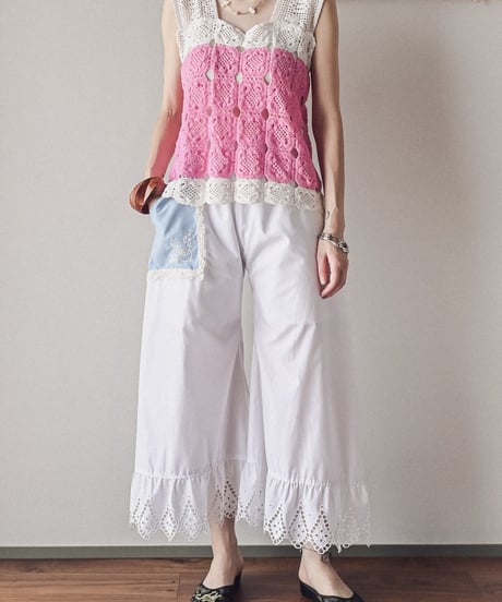 【Seek an nur】Euro petticoat reworked pants
