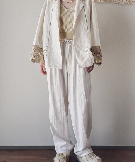 【Seek an nur】Vintage embroidered over jacket