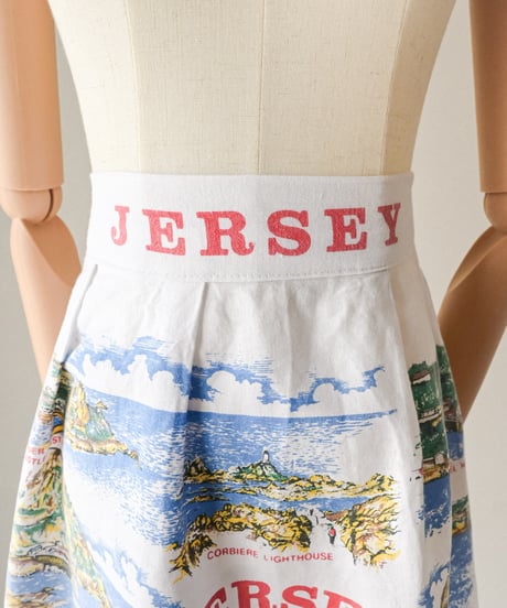 【curoam】Vintage Souvenir Waist Apron
