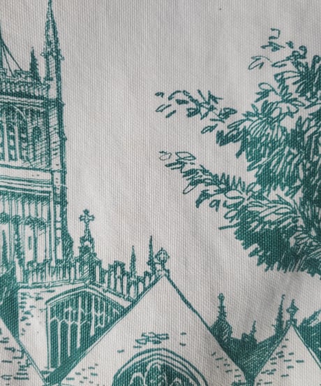 【curoam】Vintage Tea Towel Half Pants