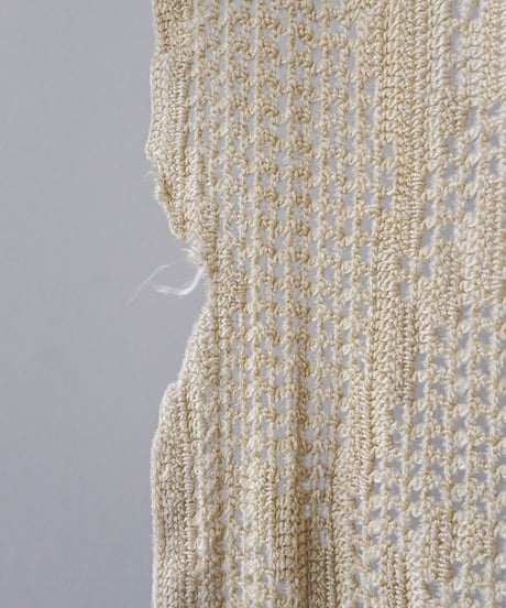 【Seek an nur】Vintage cotton crochet dress