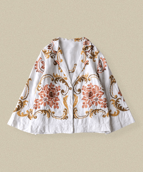 【Seek an nur】Vintage embroidered over jacket