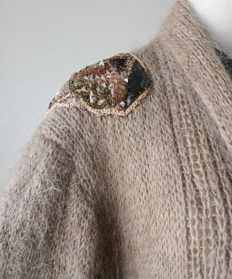 【Seek an nur】Euro Mohair Knit Gown