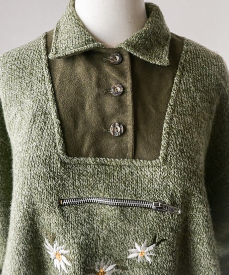 【Seek an nur】Trachten Tyrolean Sweater