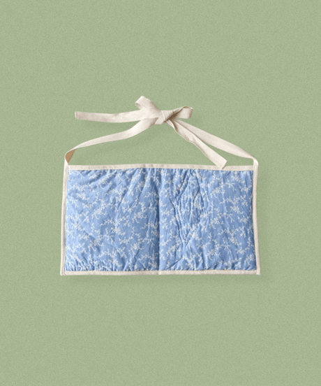 【curoam】Vintage Patchwork Quilted Apron