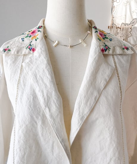 【Seek an nur】Vintage embroidered over jacket