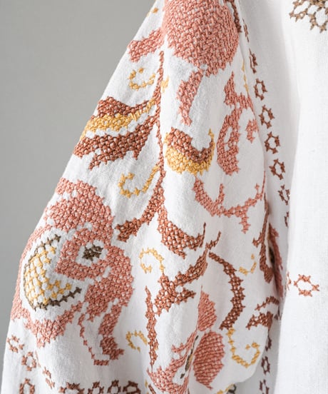 【Seek an nur】Vintage embroidered over jacket