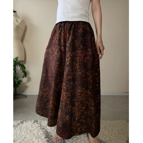 「紅葉フレアパンツ」Autumn Flared Pants