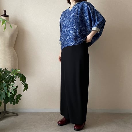 「ムーンドルマン青花」Moon Dolman Blue Flower
