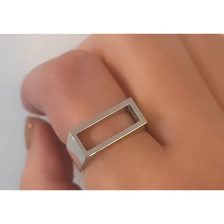 《Toolbox》  Tool-010 (レクタングシグネットL）// Tool-010 (Rectangle-Signet L)