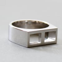 《Toolbox》  Tool-011 (2レクタングシグネット）// Tool-011 (2Rectangle-Signet)