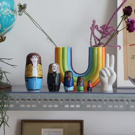 Happy Porcelain Hand Objet - 陶器のハンドオブジェ