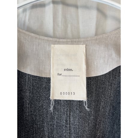 000013.(一点物)/Wool scoop neck jacket