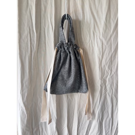 Wool Kinchaku Bag #2