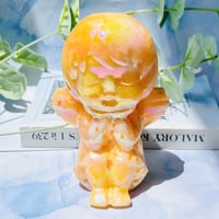 Big　オーラ　カルサイト頬杖天使ちゃん