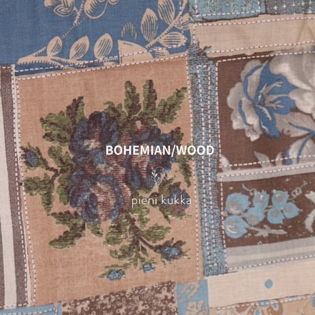 2026年七五三 BOHEMIAN/WOOD｜七五三 3歳 着物・被布｜男の子・女の子対応・ハンドメイド / pieni kukka