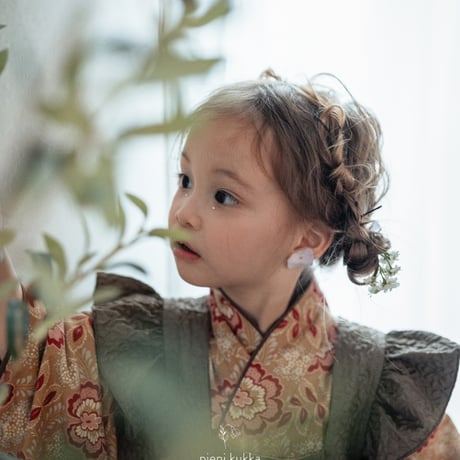 2026年七五三 ORLEANS/TEA｜七五三 3歳 着物・被布｜男の子・女の子対応・ハンドメイド / pieni kukka