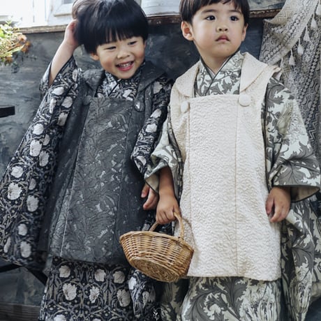 2026年七五三 PIMPERNEL/EBONY｜七五三 3歳 着物・被布｜男の子・女の子対応・ハンドメイド / pieni kukka