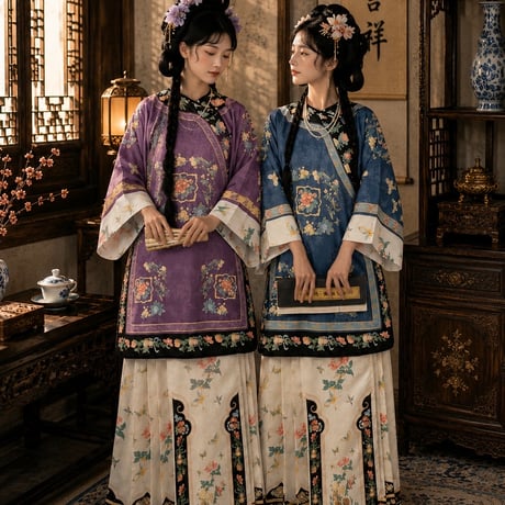 花鳥 × 清朝