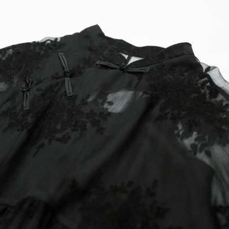 ブラックレースワンピース