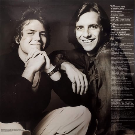 【LP】 Wilson Bros / Another Night