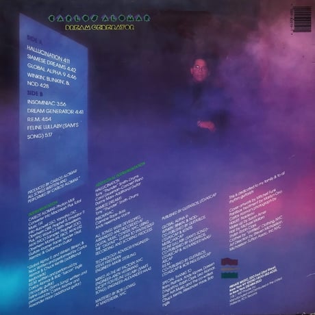 【LP】 Carlos Alomar / Dream Generator