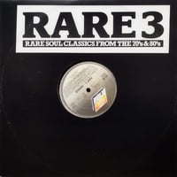 【LP】 Rare 3 Rare Soul Classics From The 70's & 80's ( S 209 498 )