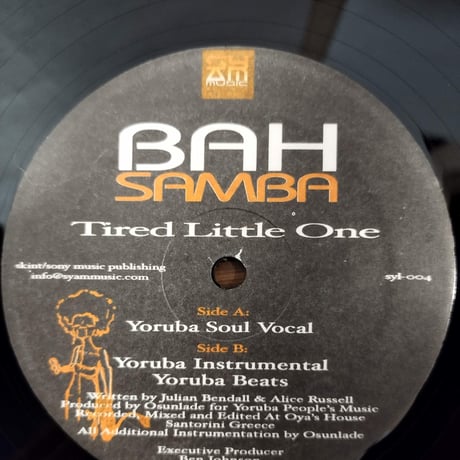 【12】 Bah Samba / Tired Little One