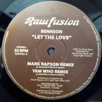 【12】 Bennson / Let The Love ( RAF-042 )