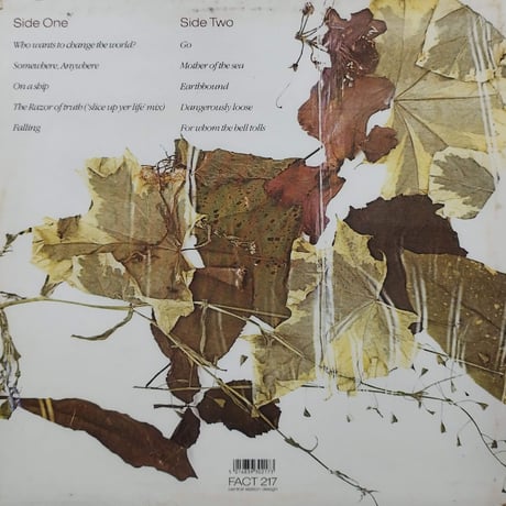 【LP】  To Hell With Burgundy /  Earthboud
