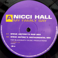 【12】 Nicci Hall / My Family Say