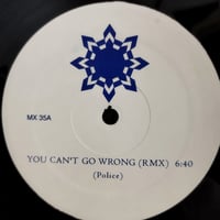 【12】 Unknown Artist ( Police / Sting ) / You Can't Go Wrong Remix ( MX-35A )