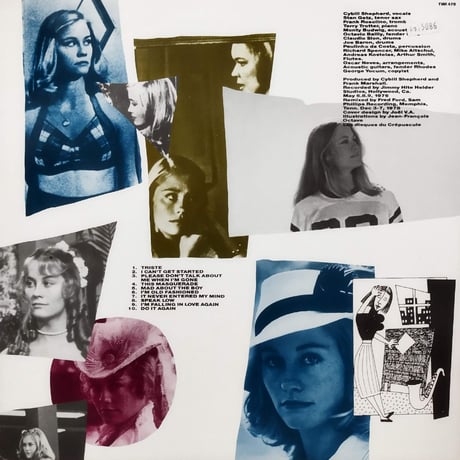 【LP】 Cybill Shepherd / Mad About The Boy (TWI 470)