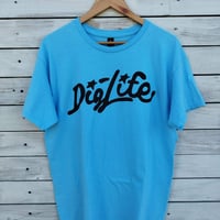 当店オリジナルTee  /  Dig Life  半袖マリンブルー