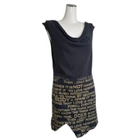 Graphic Cowl Neck Tunic