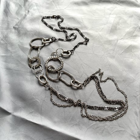 Mixed Link Layered Necklace