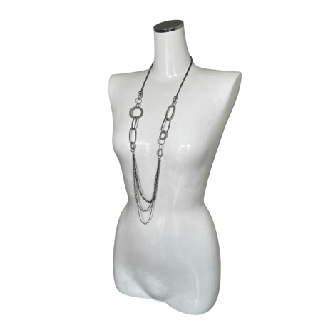 Mixed Link Layered Necklace