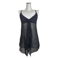 Sheer Leopard Layering Top
