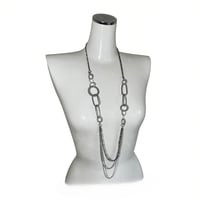 Mixed Link Layered Necklace