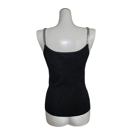 Micro Stud Strap Knit Cami