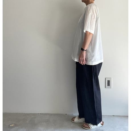 R&D.M.CO- SEERSUCKER HALF SLEEVE SHIRT