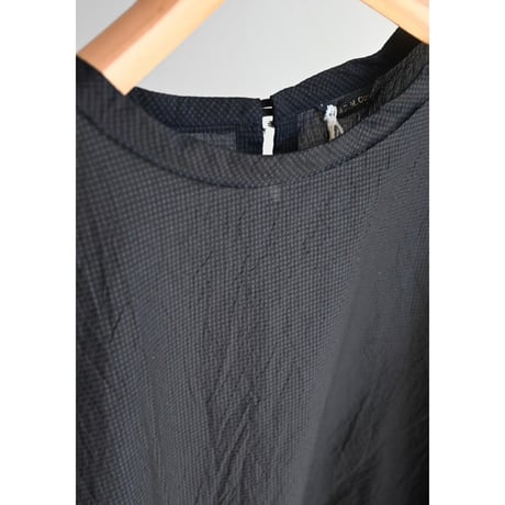 R&D.M.CO- SEERSUCKER HALF SLEEVE SHIRT