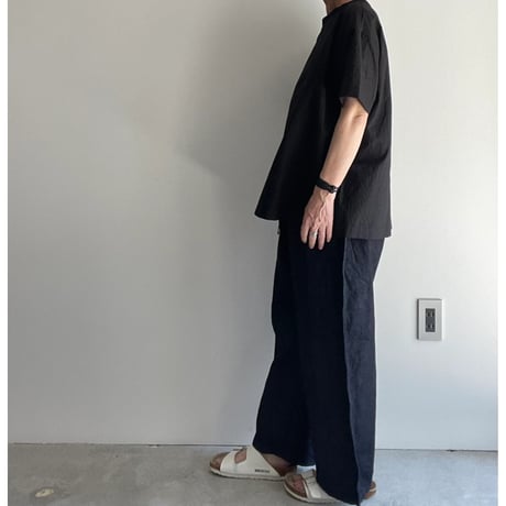 R&D.M.CO- SEERSUCKER HALF SLEEVE SHIRT
