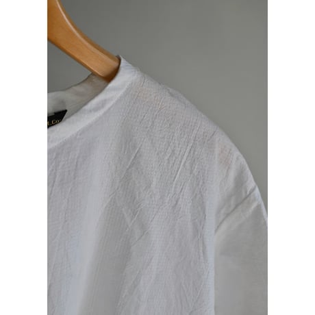 R&D.M.CO- SEERSUCKER HALF SLEEVE SHIRT