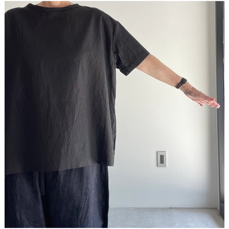 R&D.M.CO- SEERSUCKER HALF SLEEVE SHIRT