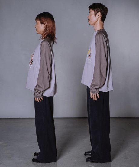 Moonlight Dream Raglan Tee(Gray)
